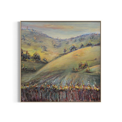 Grapevine Valley Barossa Valley 100x100cm