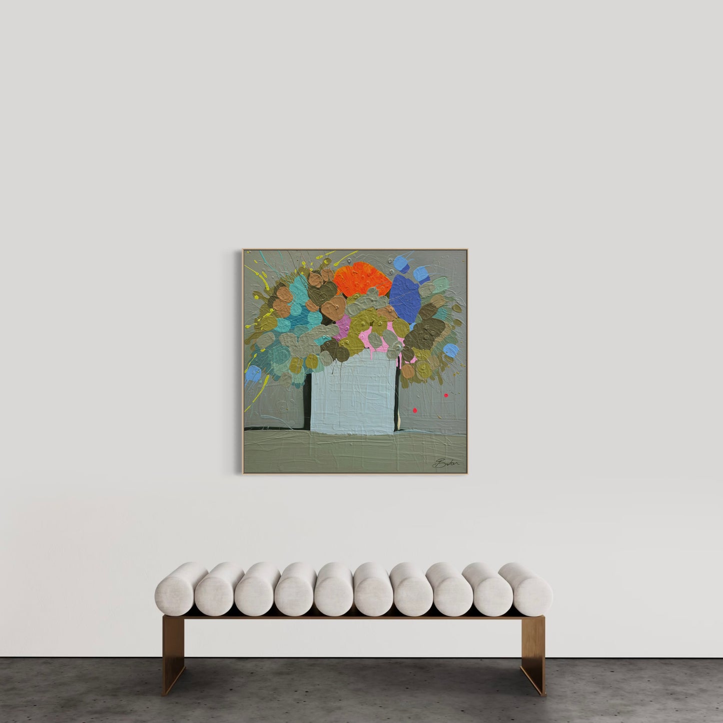 Trailbound 104x104cm