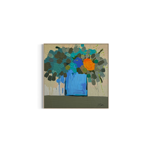 Blue Skies 104x104cm