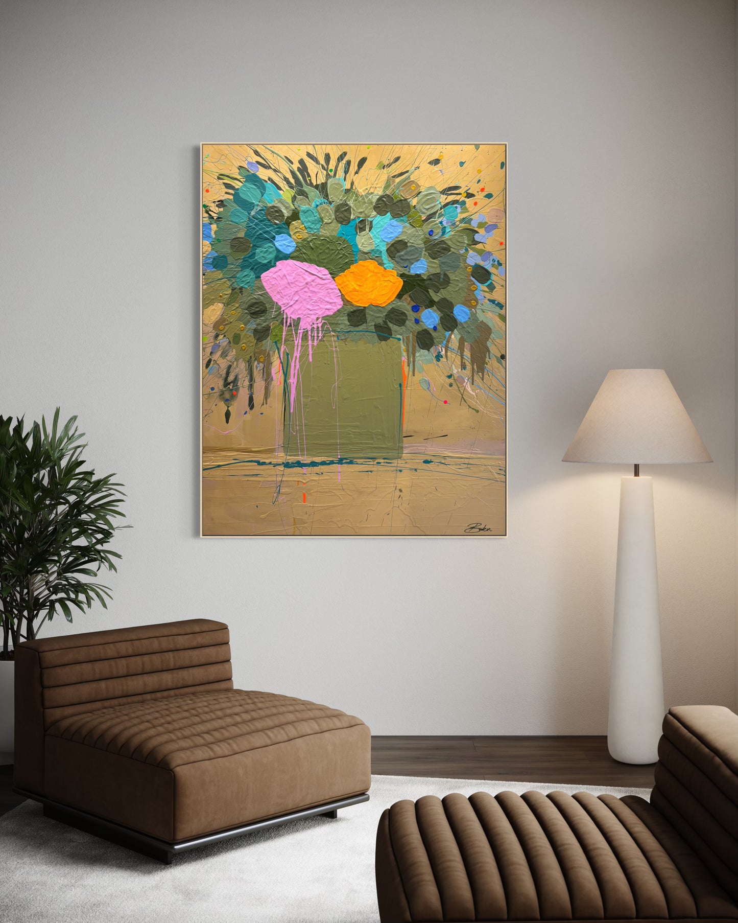 Laneway Lights 152x122cm