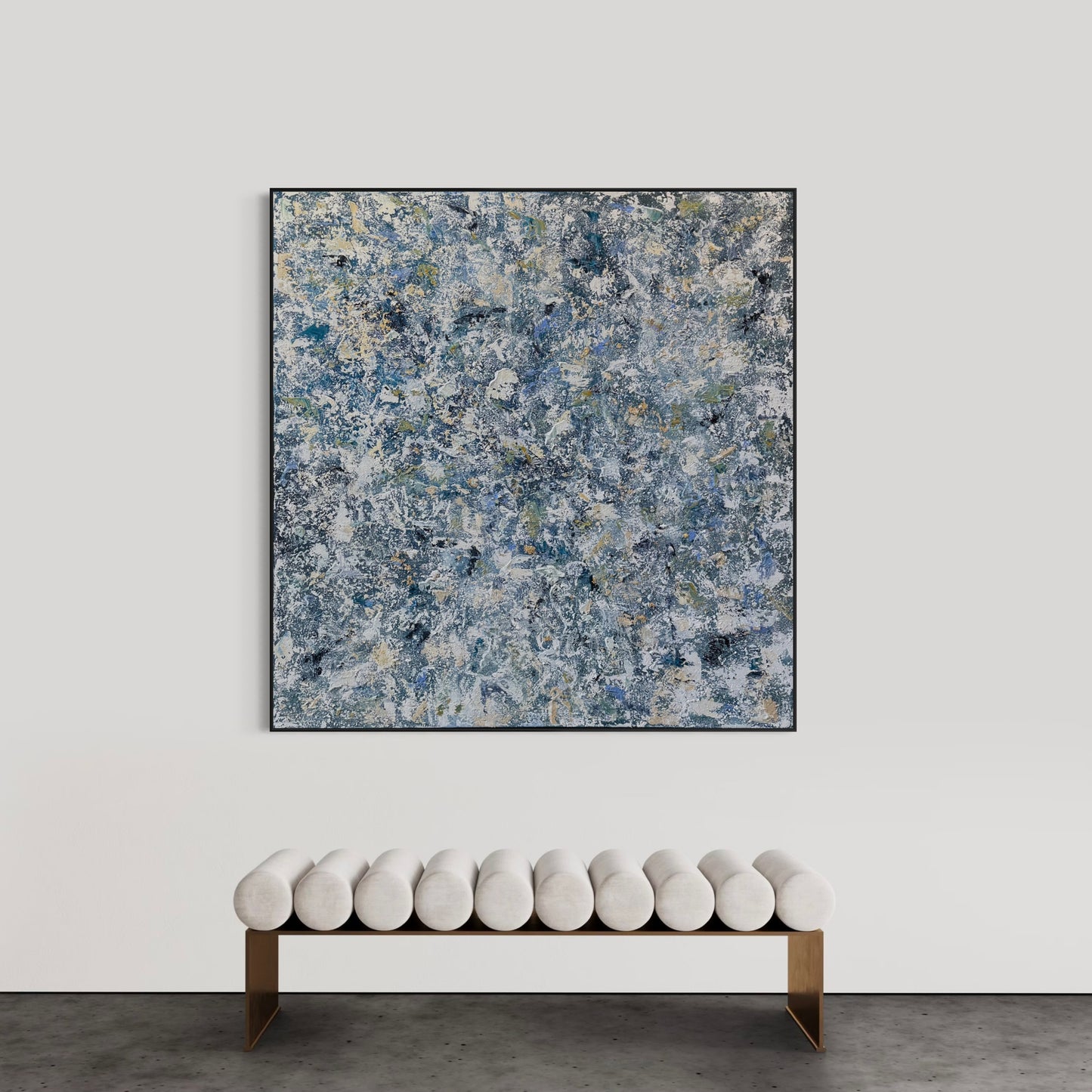 Looking Through Deep Waters 160x160cm