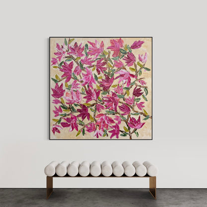 SOLD- Favourite Magnolia 160x160cm