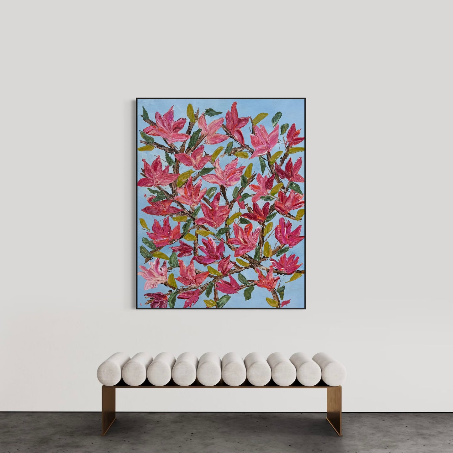 Garden in Full Bloom  150x120cm