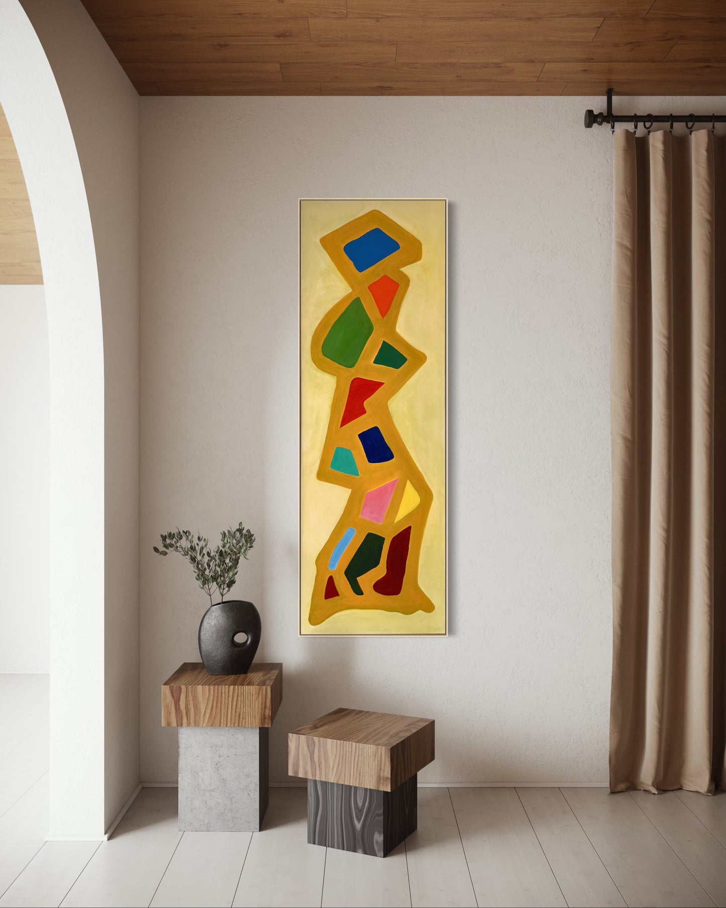 Yellow Moment 180x60cm
