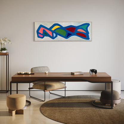 Blue Moment 180x60cm