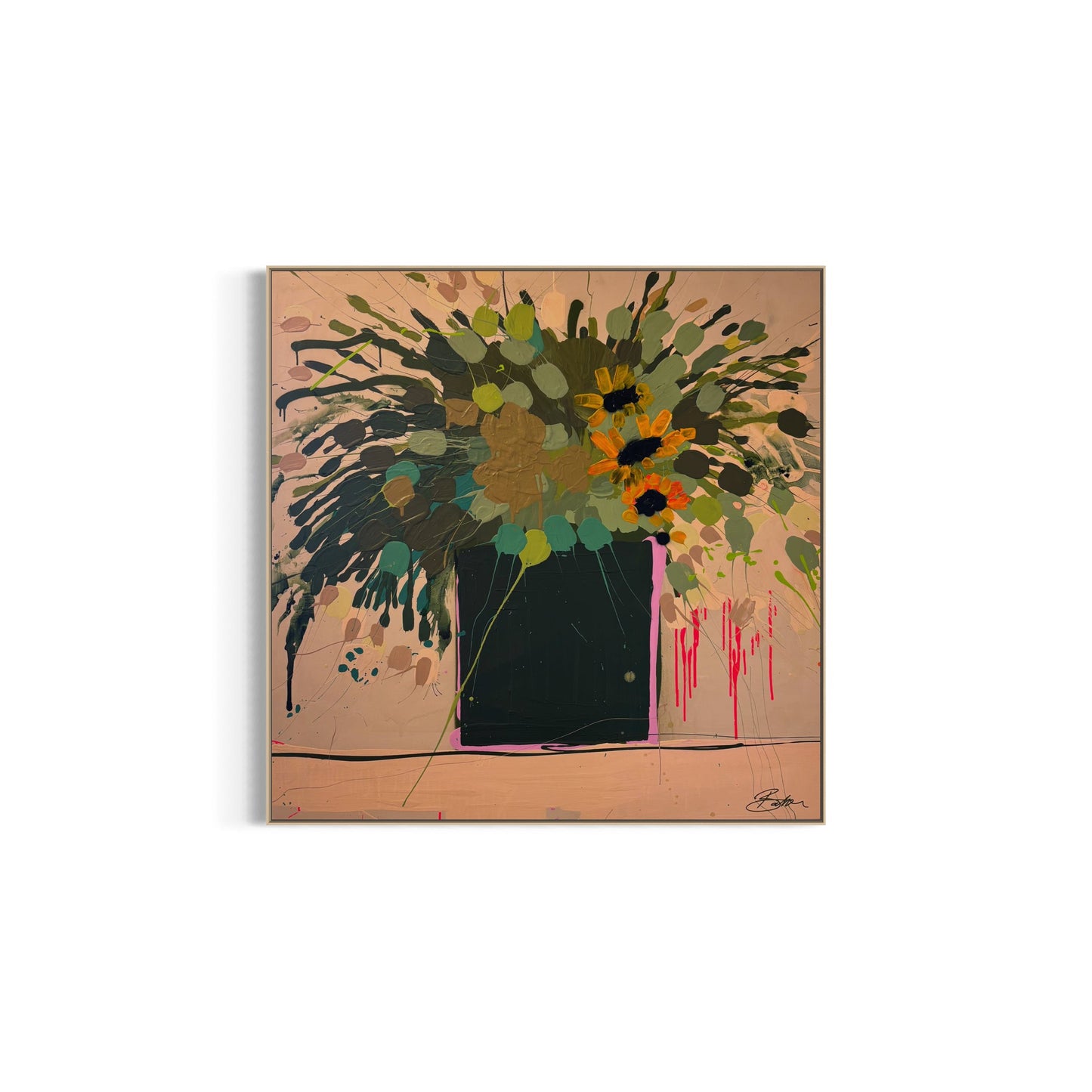 Frontier Moon  122x122cm