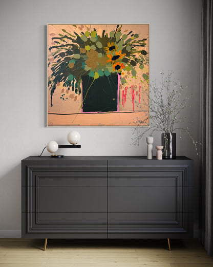 Frontier Moon  122x122cm