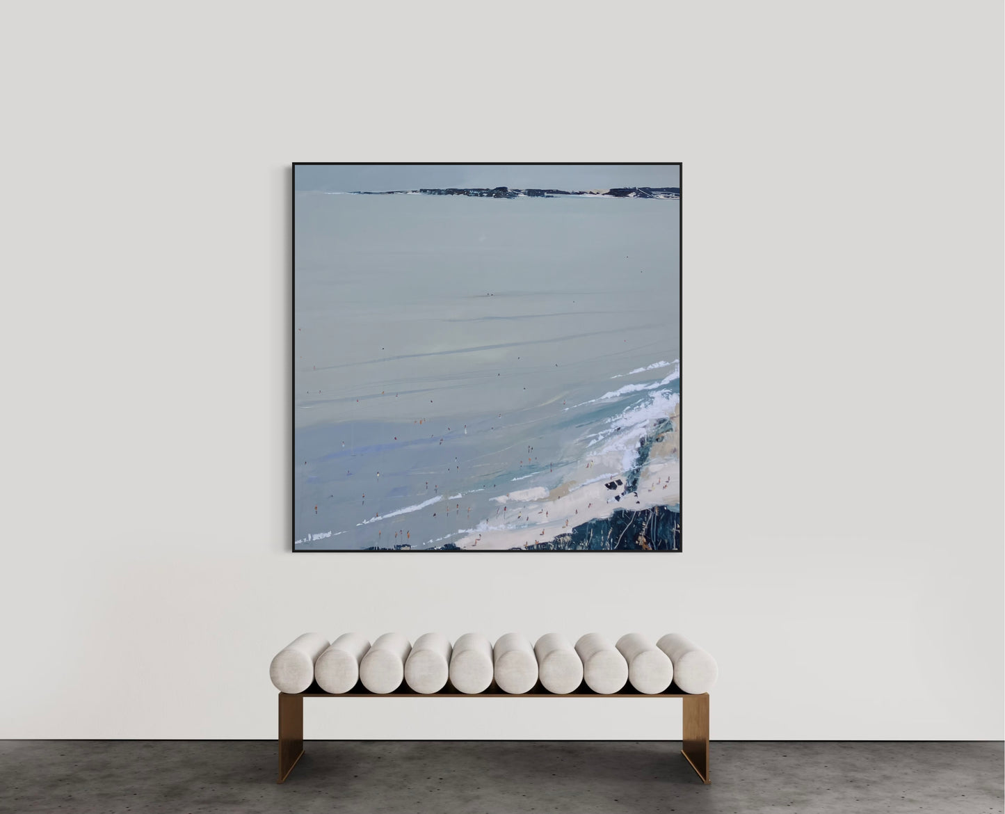 South Side Surf Check 154x154cm