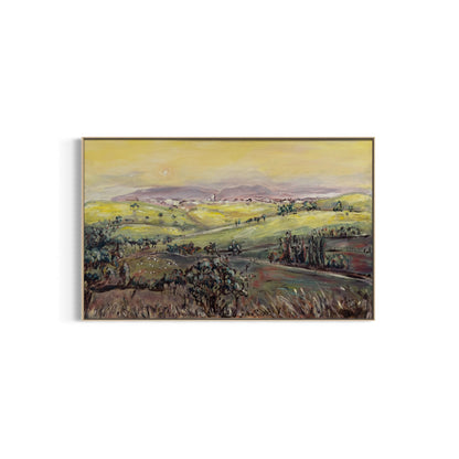 Moon Over Planes 75.5x121.5cm