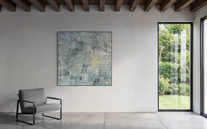 Looking Through the Seaside 150x150cm