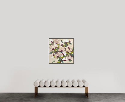 Country Magnolia  80x80cm