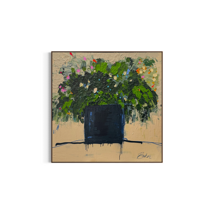 Beat the odds 122x122cm
