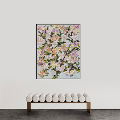 Violet Magnolia 150x120cm