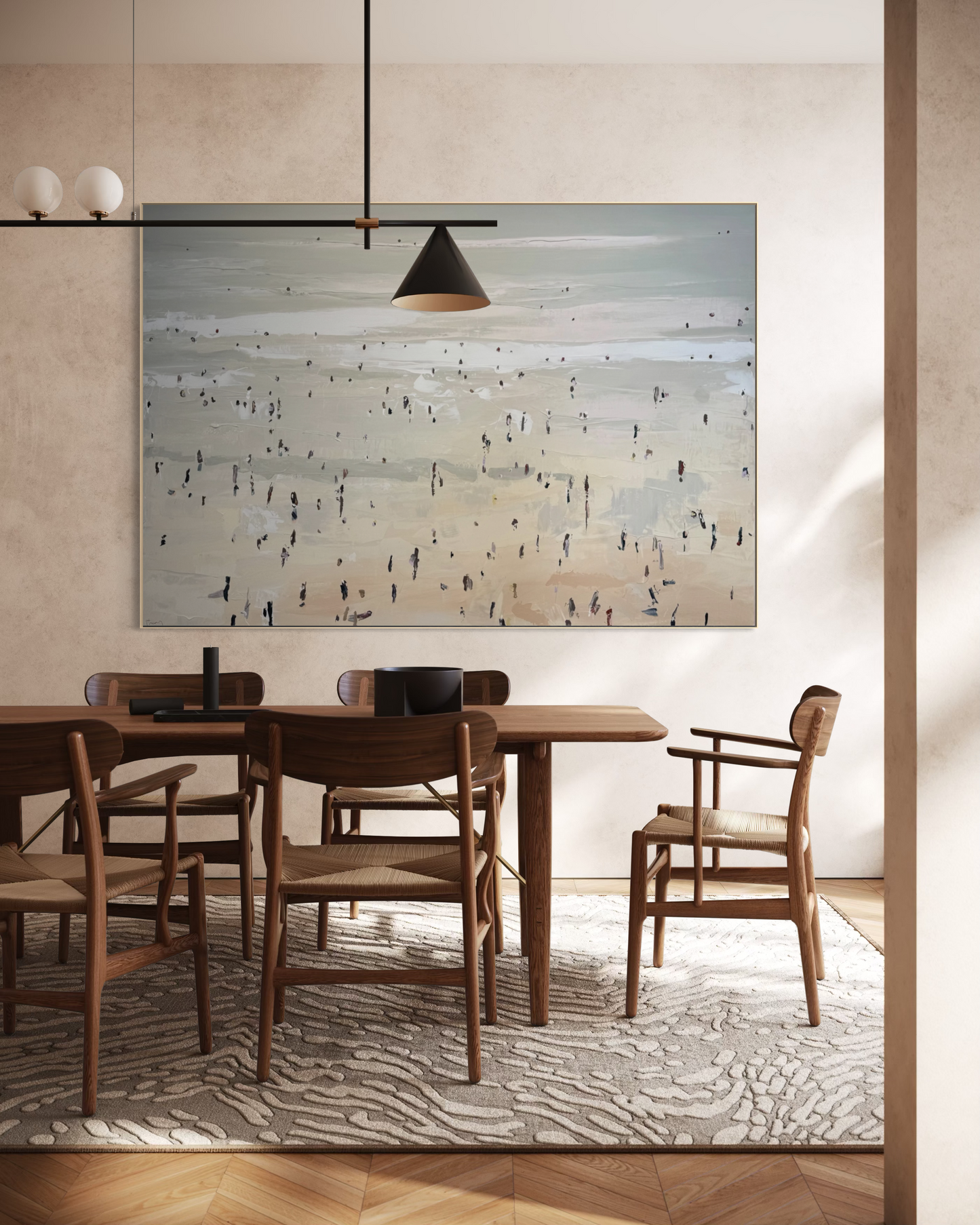 Taking the day off 154x224cm