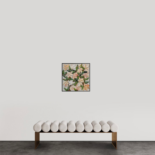 SOLD-Country Magnolia 60x60cm