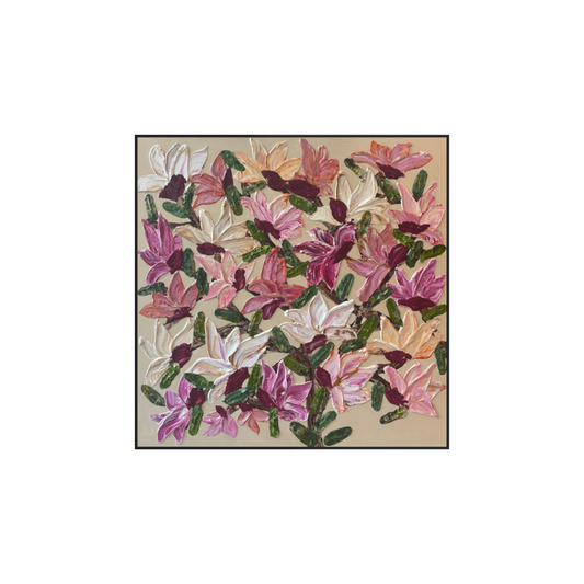 Fresh Magnolia 120x120cm
