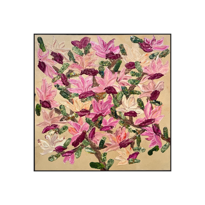 Magnolia Full Bloom 150x150cm