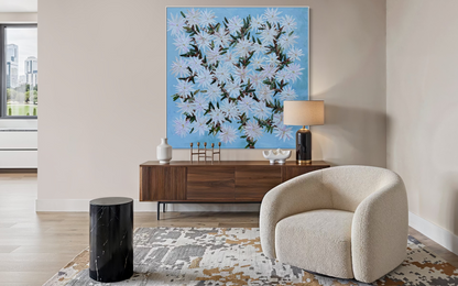 Magnolia the Star 150x150cm