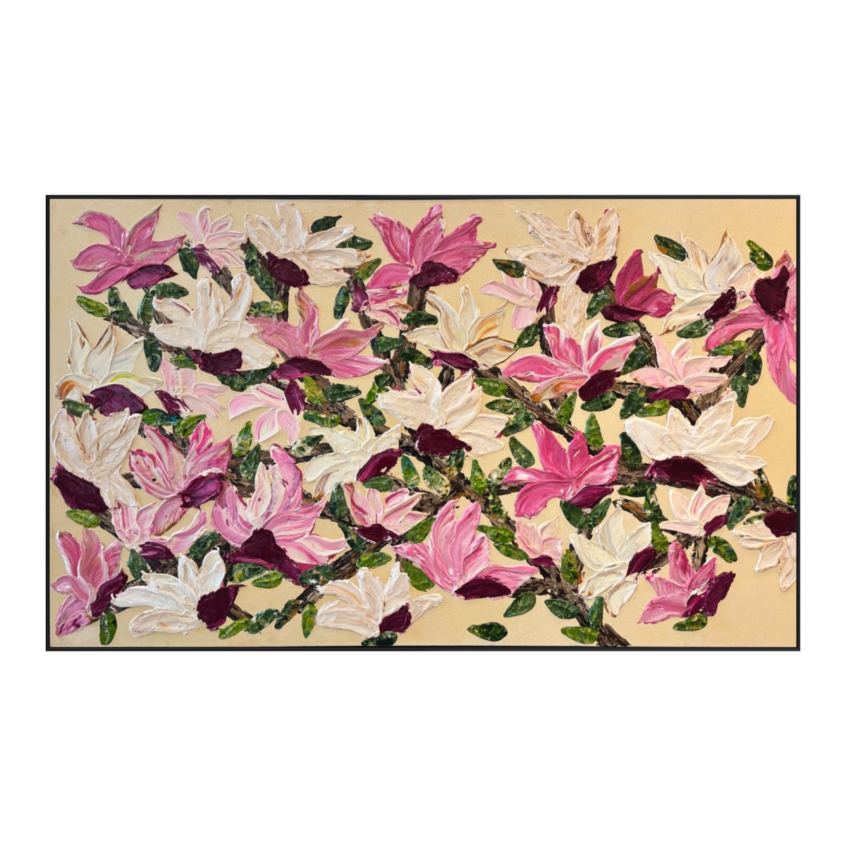 Magnolia in Spring 120x200cm