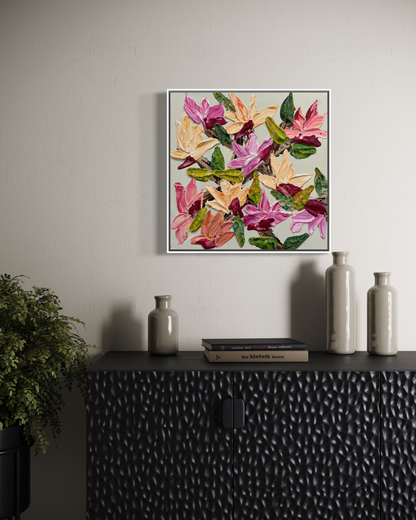 Magnolia Memories  45x45cm