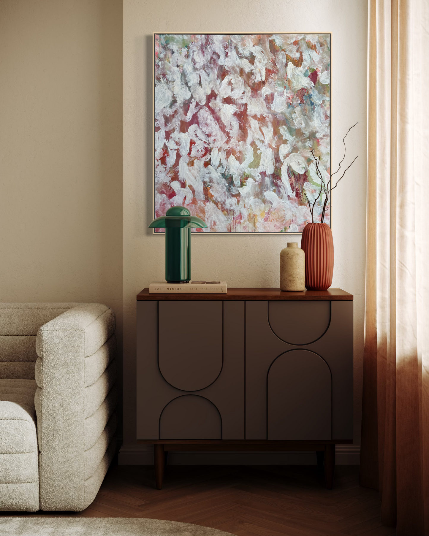Strawberries and Cream 86x76cm