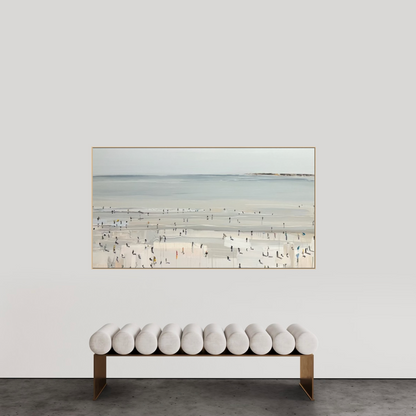 Between the flags 94x174cm