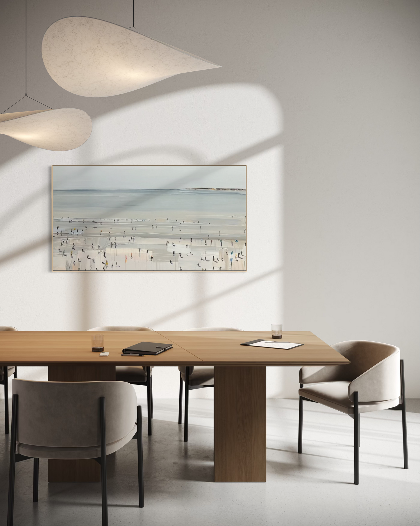 Between the flags 94x174cm