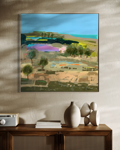 Road Trip 90x90cm