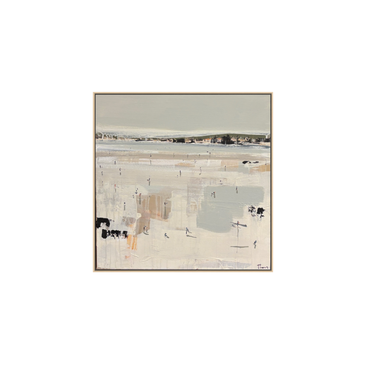 Takin' the day off 69x69cm