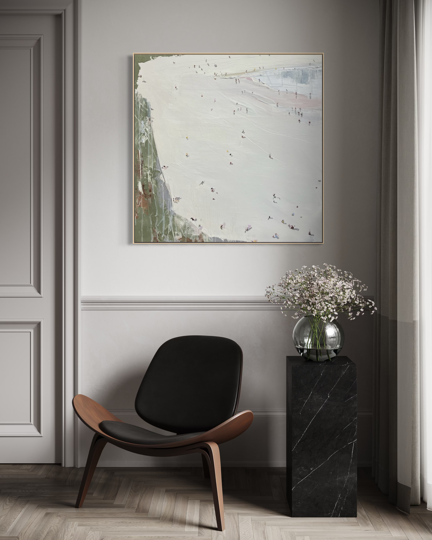Can't wait to get down there! 105x105cm