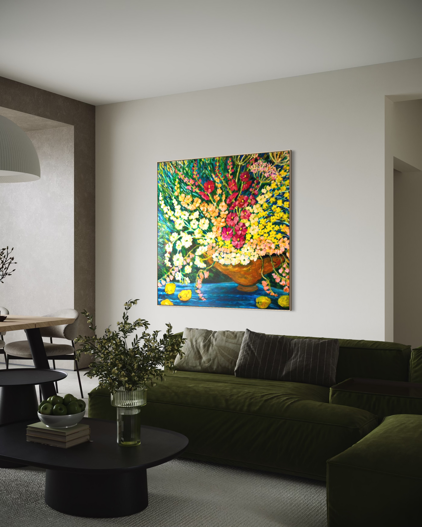 Autumn Star 153x153cm