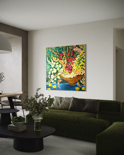 Autumn Star 153x153cm
