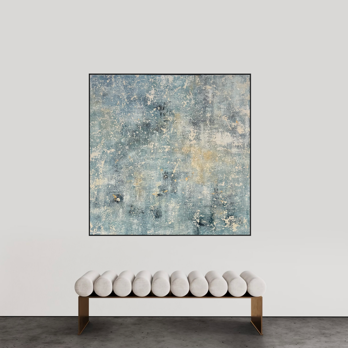 Looking Through the Seaside 150x150cm