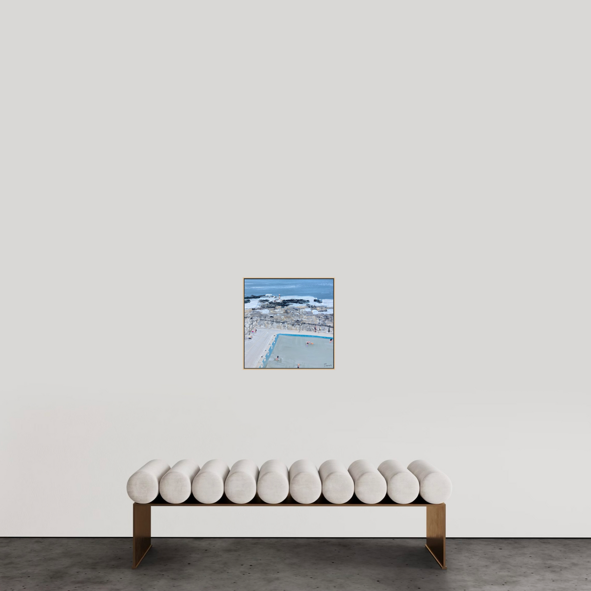 Fresh Water Ocean Bath II 49x49cm