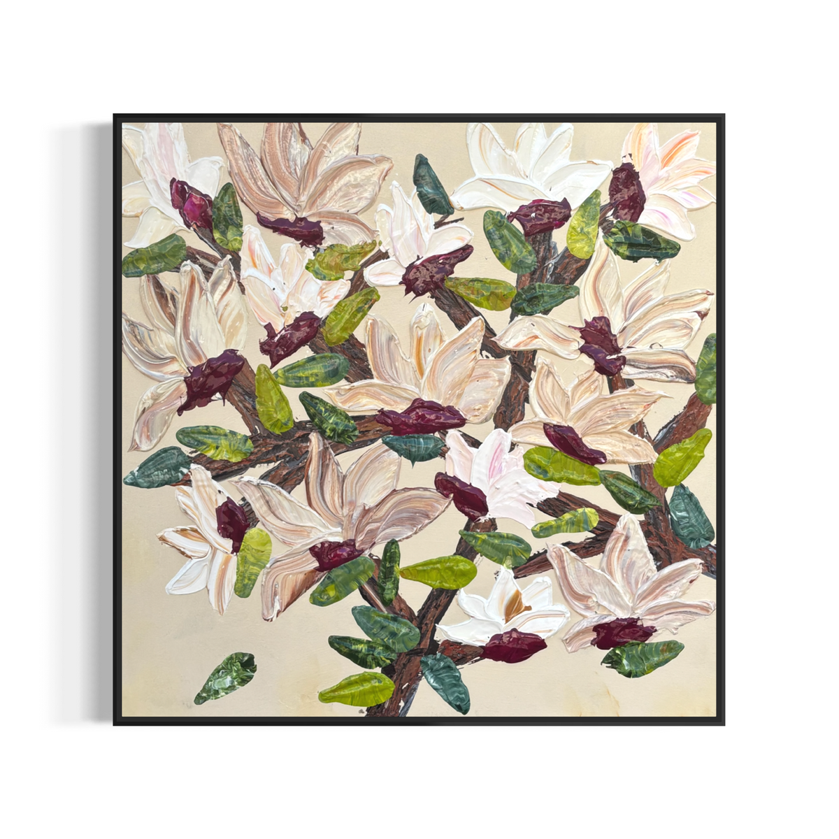 Country Magnolia  80x80cm