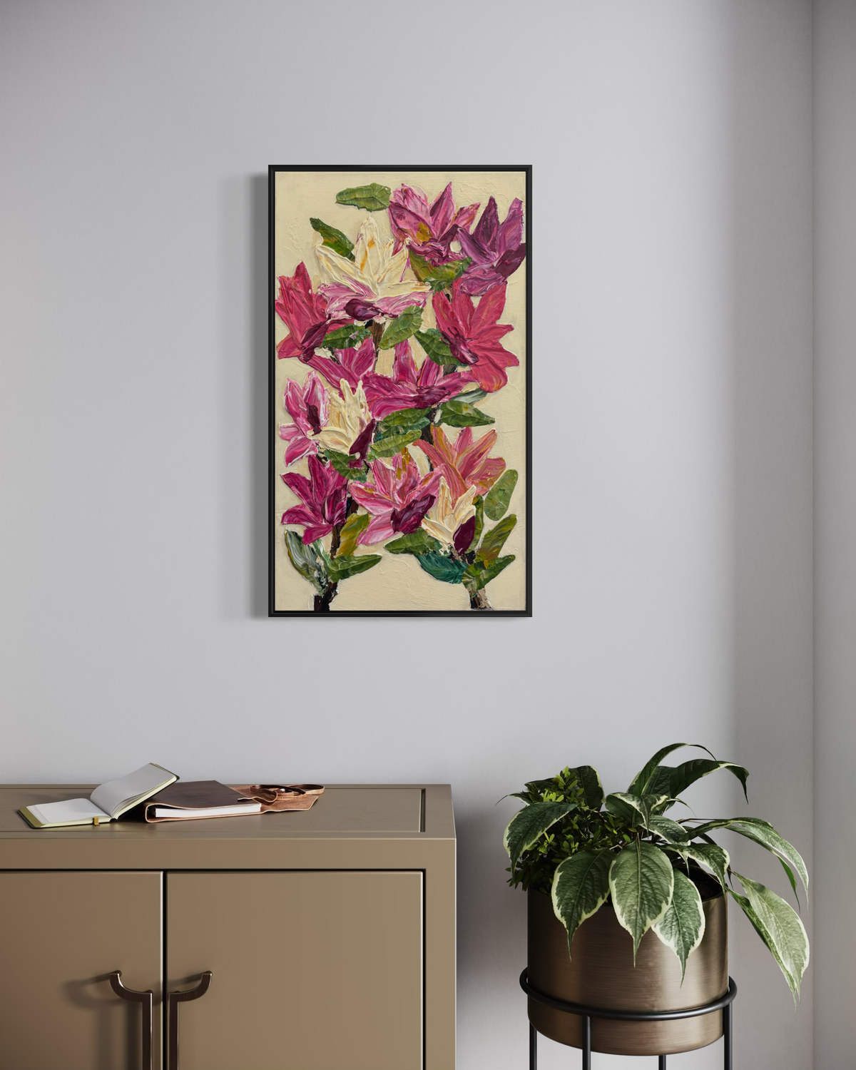 Magnolia in Spring  70x40cm