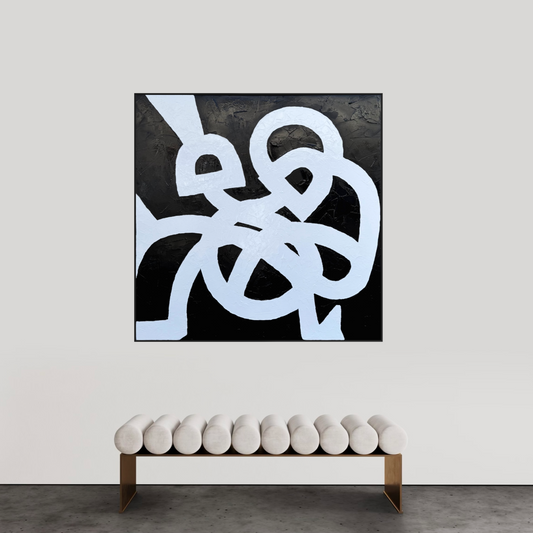 Eternally Entwined 150x150cm