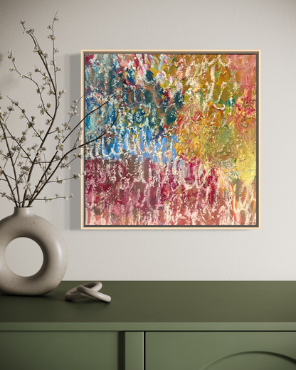 Where Flowers Keep their Secrets 40x40cm