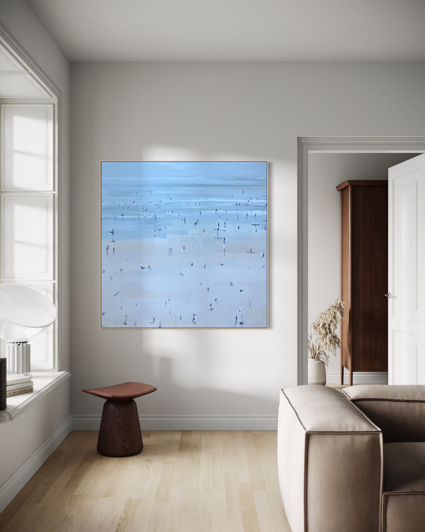Down the coast  134x 134cm