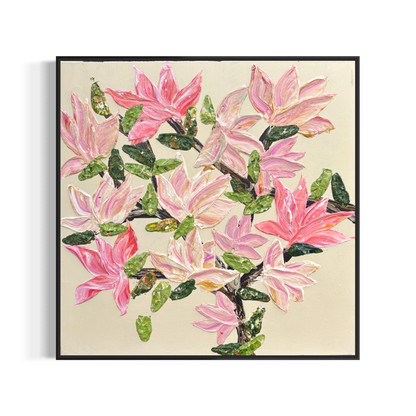 Magnolia Charm 80x80cm
