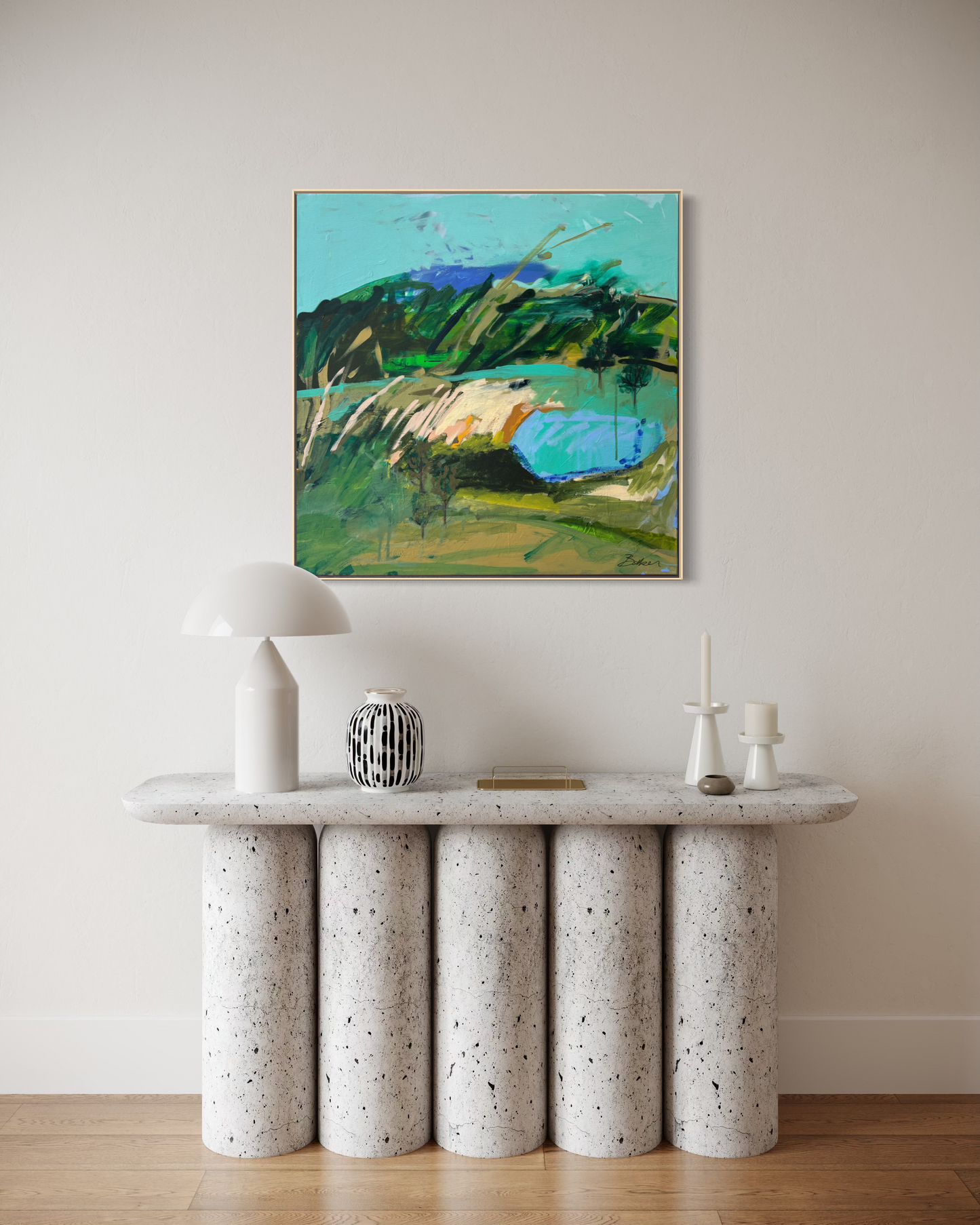 Joy in Every Direction 90x90cm