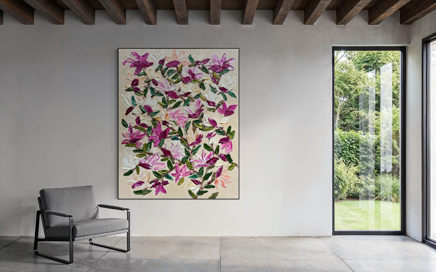 Magnolia Delight 200x160cm