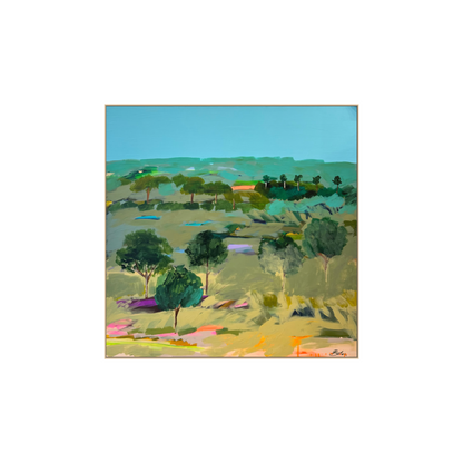 Silence 125x125cm