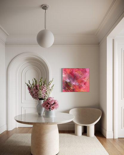 Red Haze 76x86cm