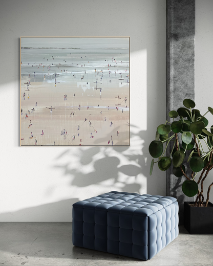 Down the coast  134x 134cm