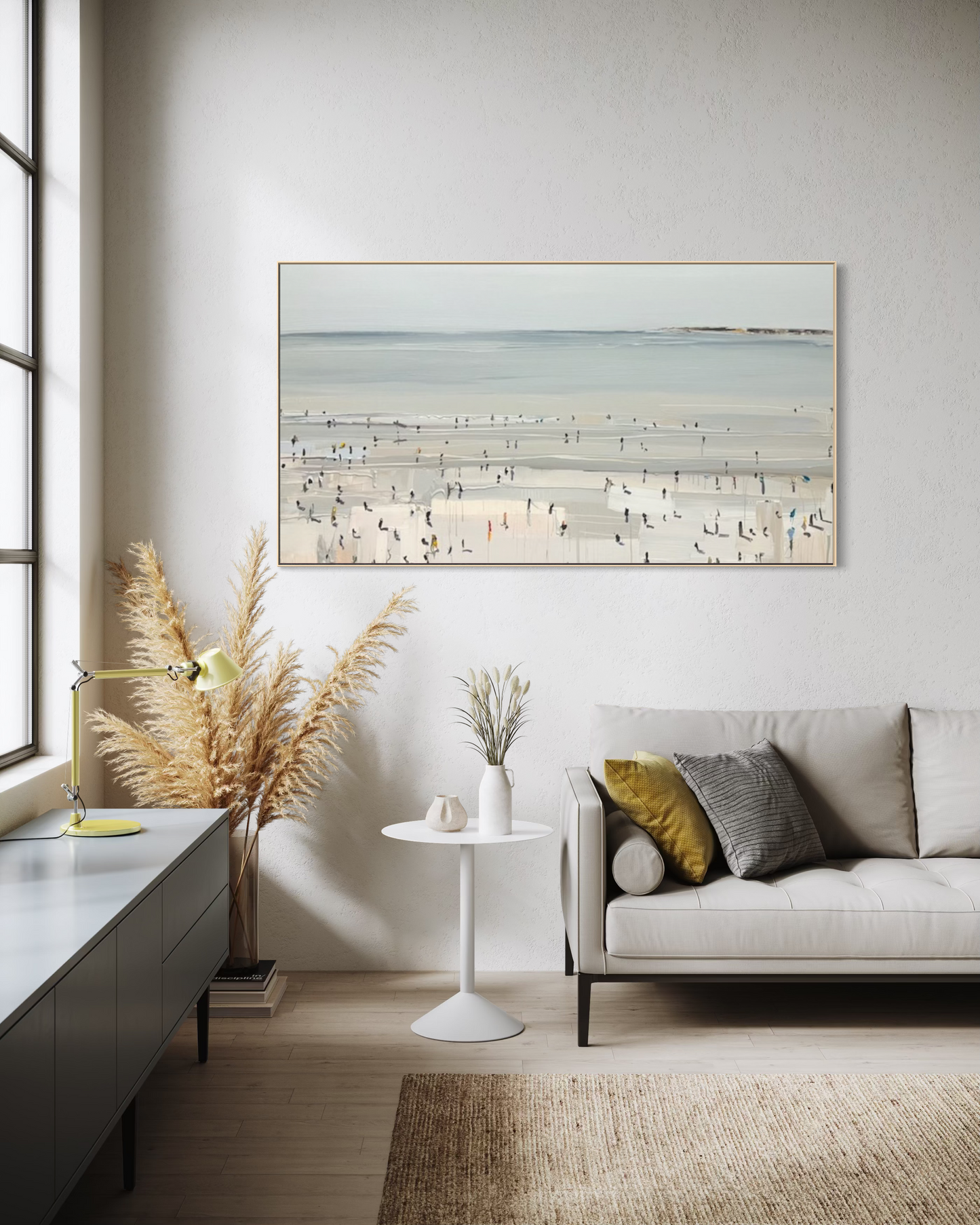 Between the flags 94x174cm