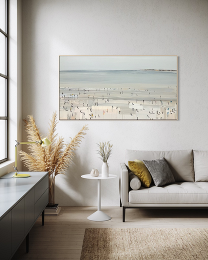 Between the flags 94x174cm