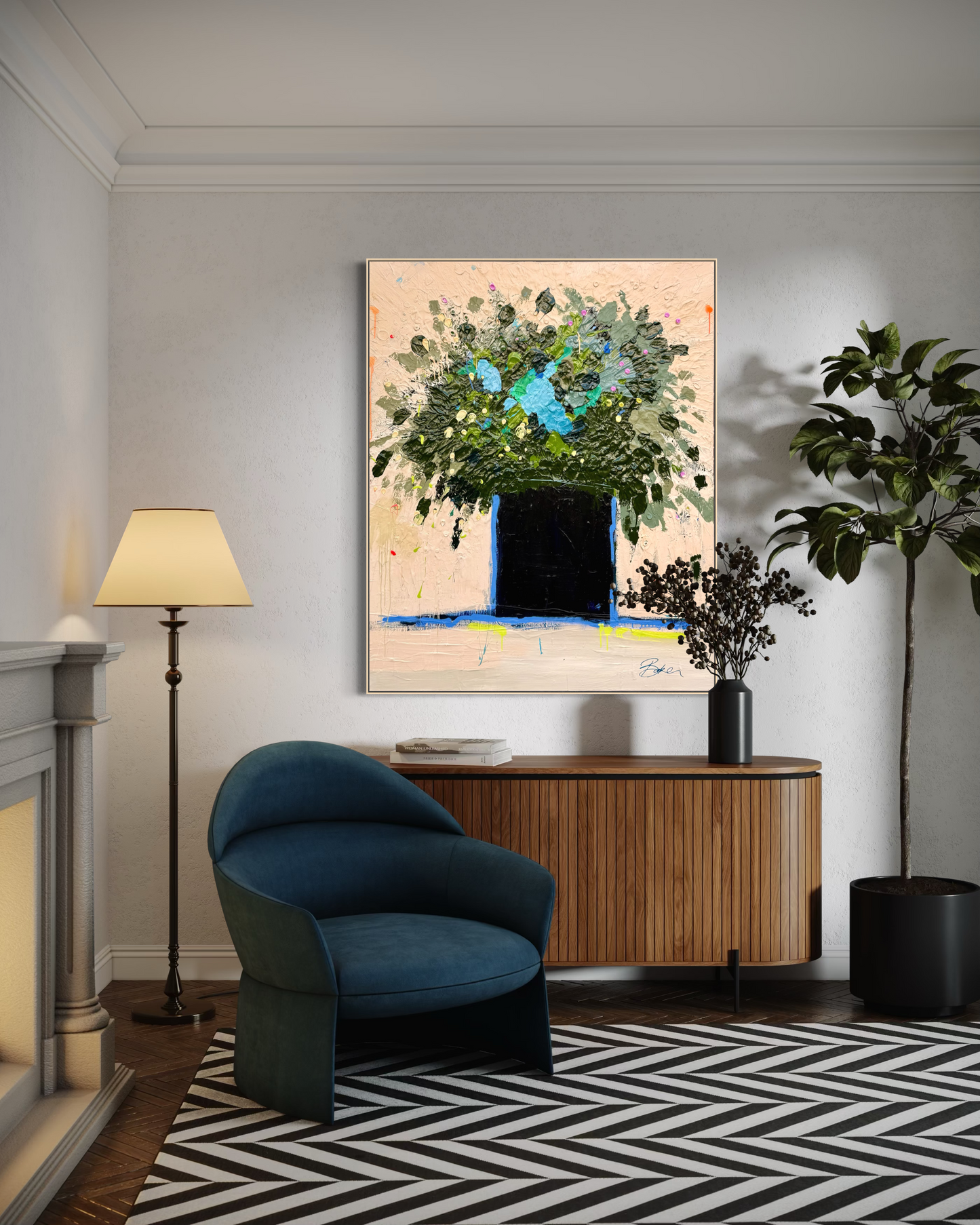 House Party 152x122cm
