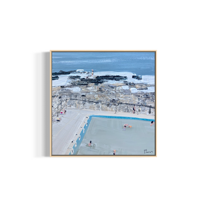 Fresh Water Ocean Bath II 49x49cm
