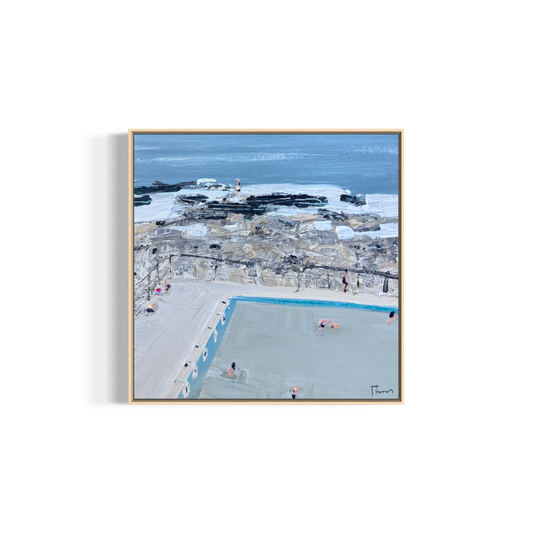 Fresh Water Ocean Bath II 49x49cm